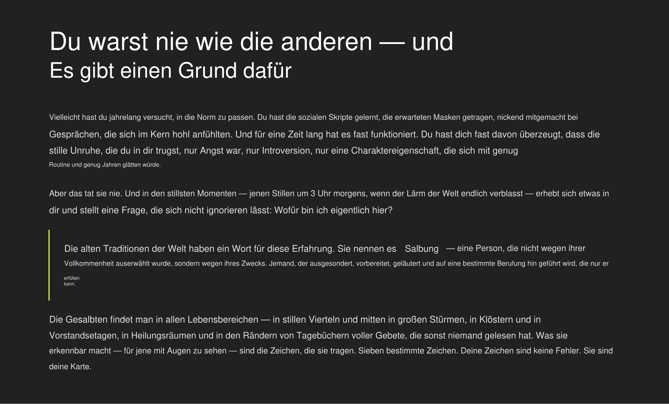 Die 7 Merkmale der Gesalbten: Die Zeichen, Die Deine Mission Offenbaren