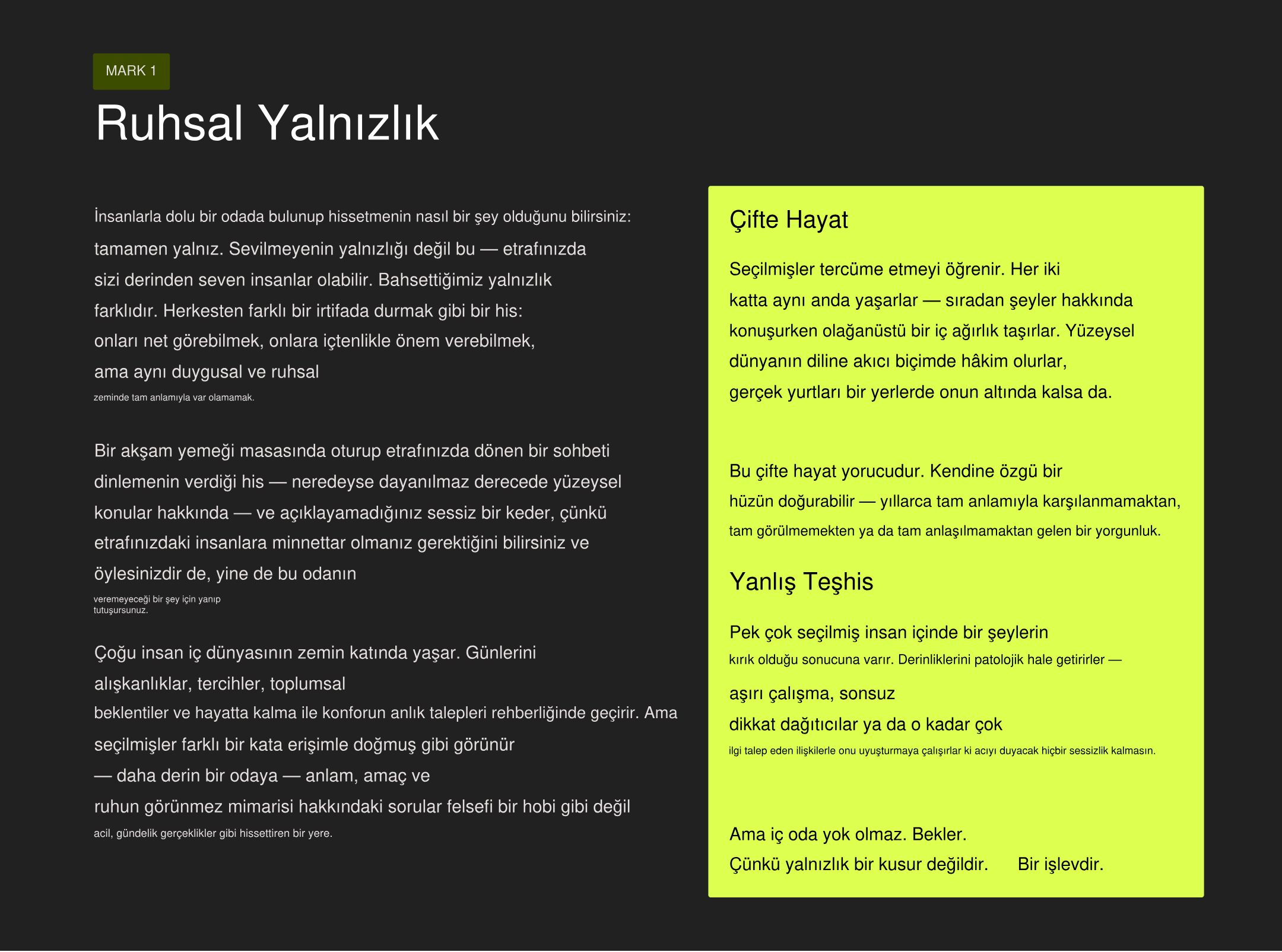 Meshedilmişlerin 7 İşareti: Görevini Açığa Çıkaran Belirtiler